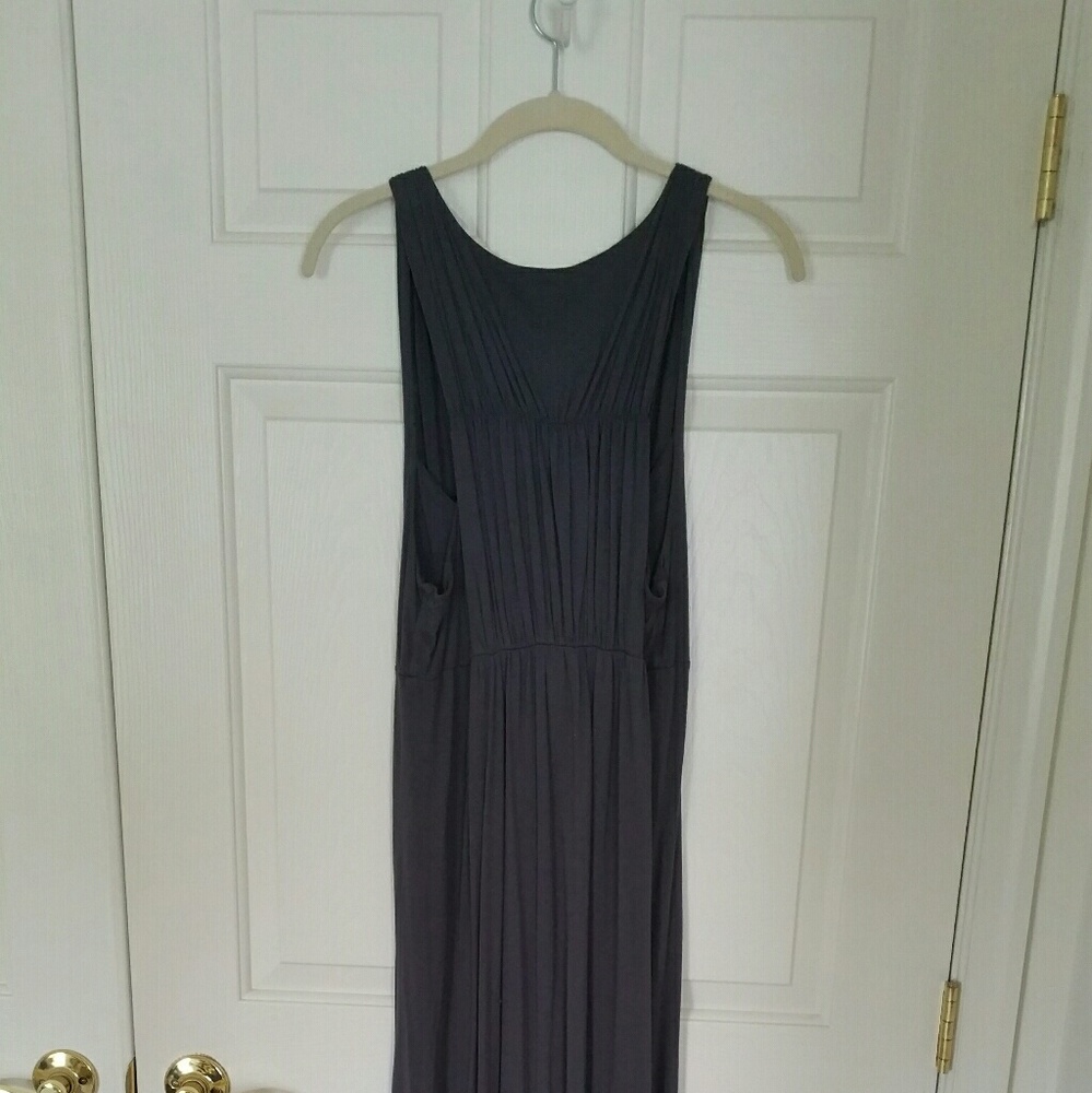 J. Crew navy blue maxi dress
