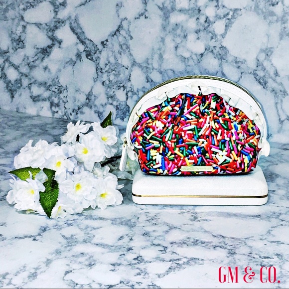 Betsey Johnson Handbags - ⬇️🆑PRICE DROP Betsey Johnson Sprinkles Makeup Bag