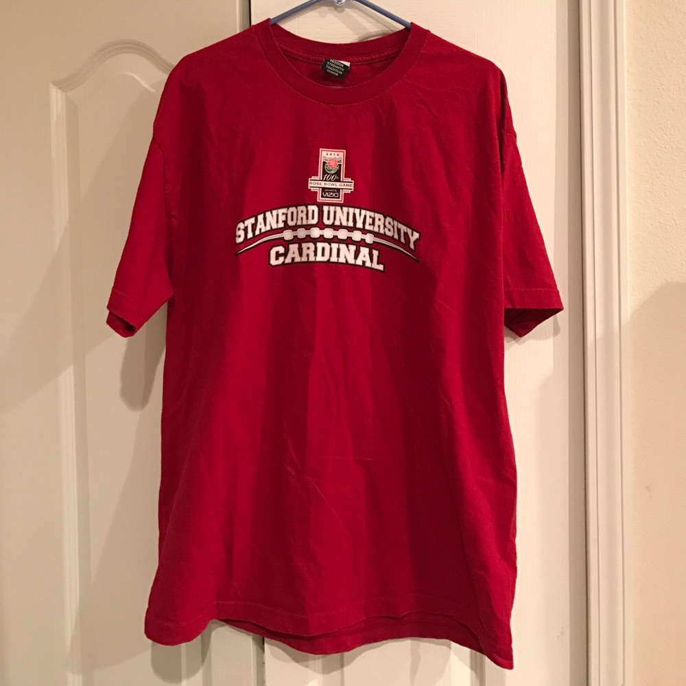 FOOTBALL Stanford Cardinal men's XL Rose Bowl tee