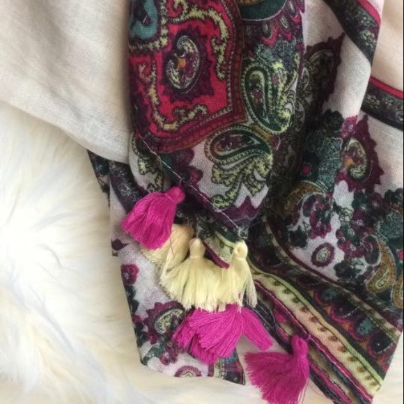 Cotton scarf - Picture 2 of 8