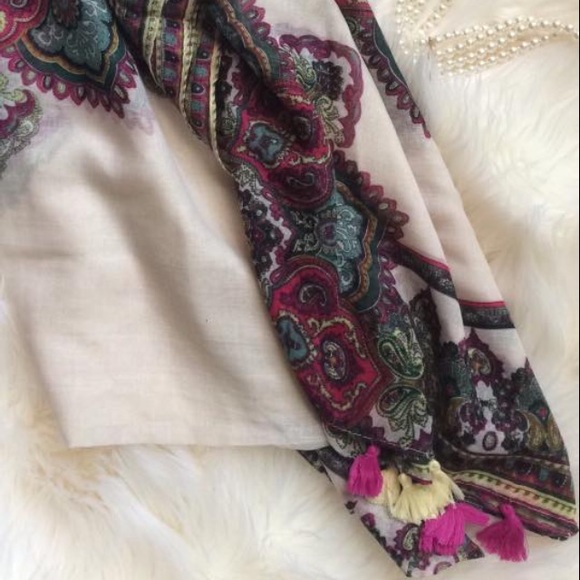 Cotton scarf - Picture 3 of 8