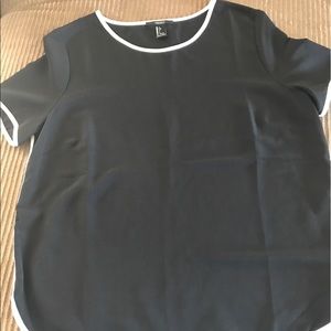 Forever 21 Black and White Top