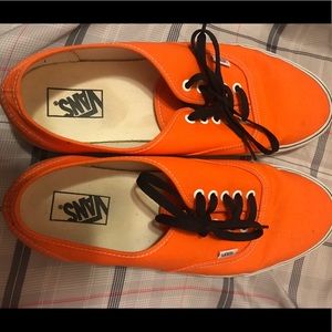 Orange Vans