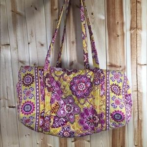 Vera Bradley duffle travel bag