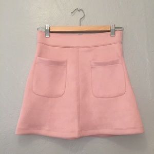 PINK 60s FAUX SUEDE MINI SKIRT 🚨 PRICE DROP