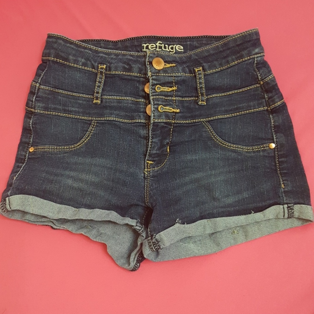 Jeans hogj-waist short