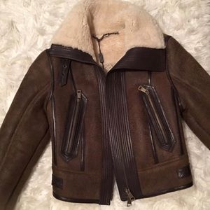 Brit Sherpa Bomber Jacket