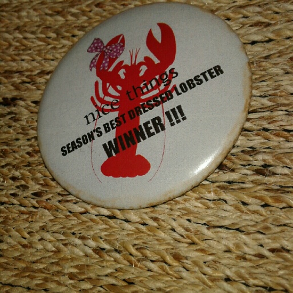 Oversized Pin Button - Picture 3 of 3