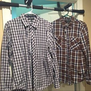 Men's forever 21 long sleeve button up