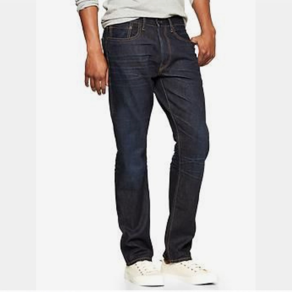 Gap Dark Wash Jeans - Standard Taper