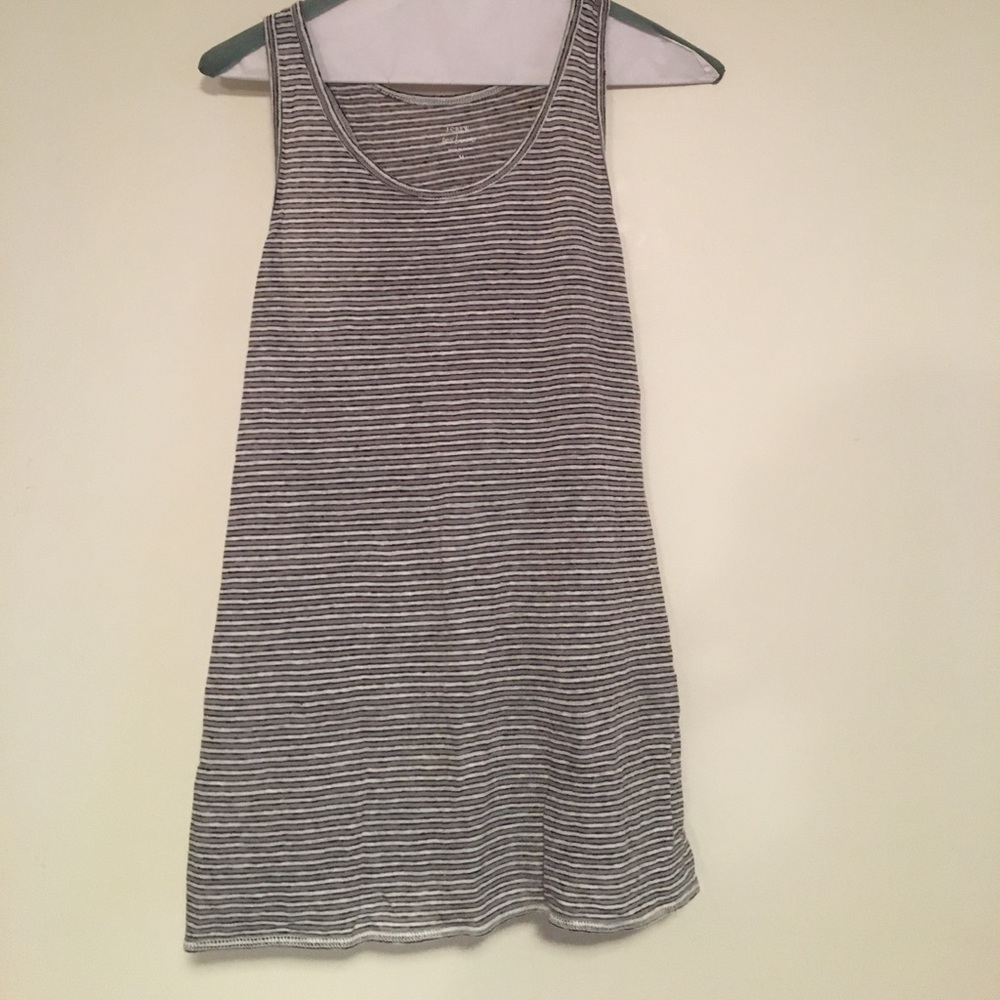 100% linen J. Crew tank, size M