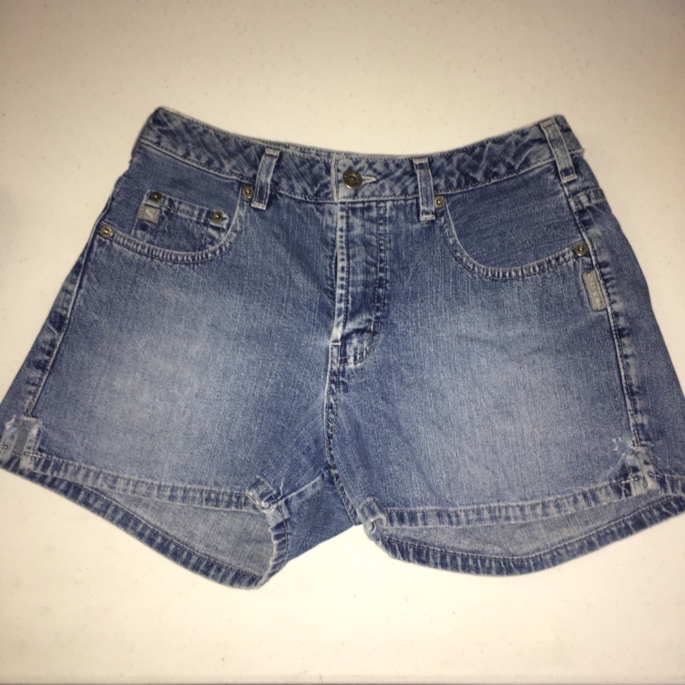 Silver jean shorts - size 29