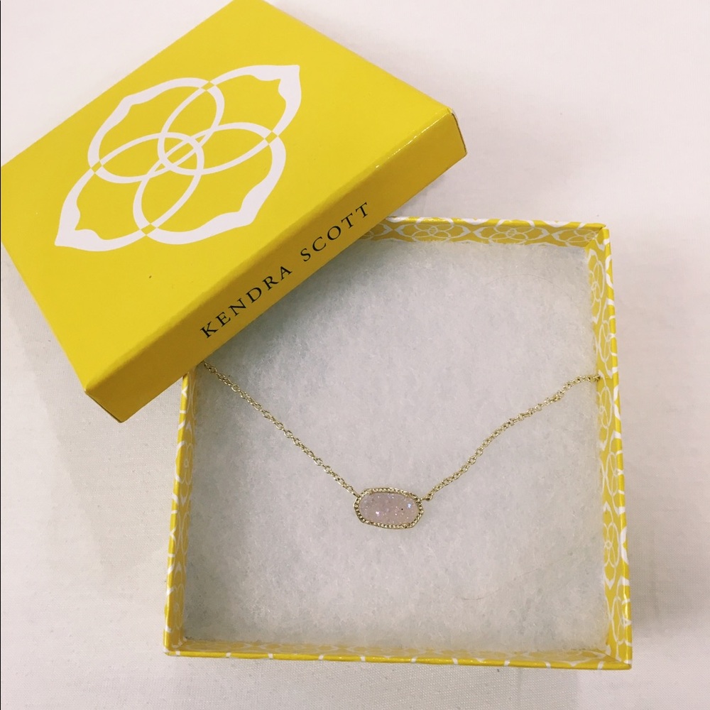KENDRA SCOTT ELISA GOLD PENDANT NECKLACE