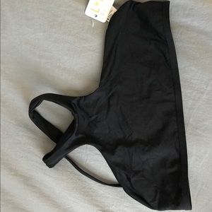 High neck Lspace swim top