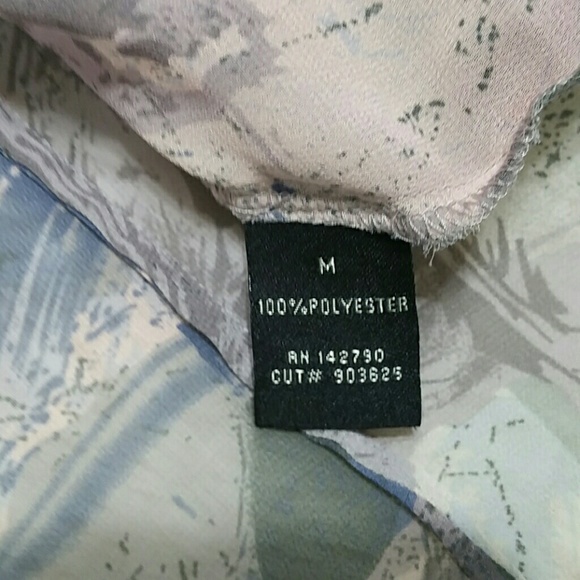 BCBGMaxAzria sleeveless high low fish tail blouse - Picture 5 of 7