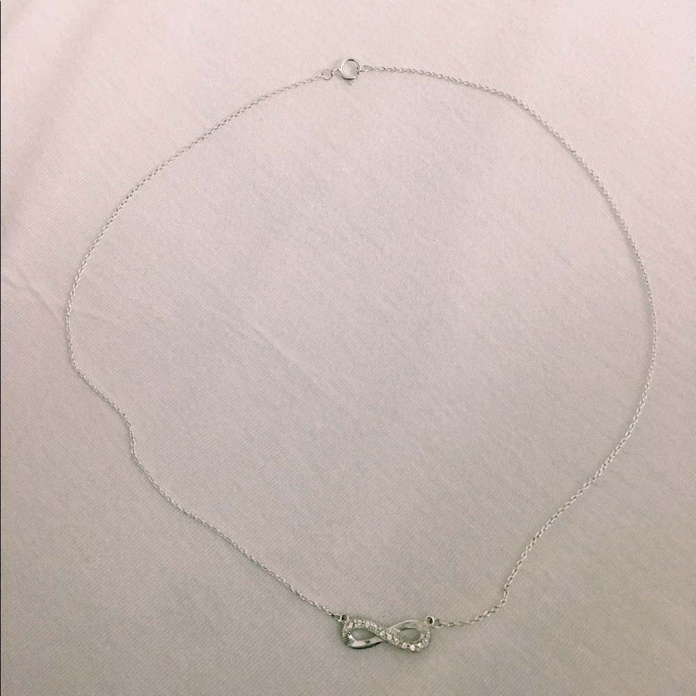 Double Sided Infinity Necklace