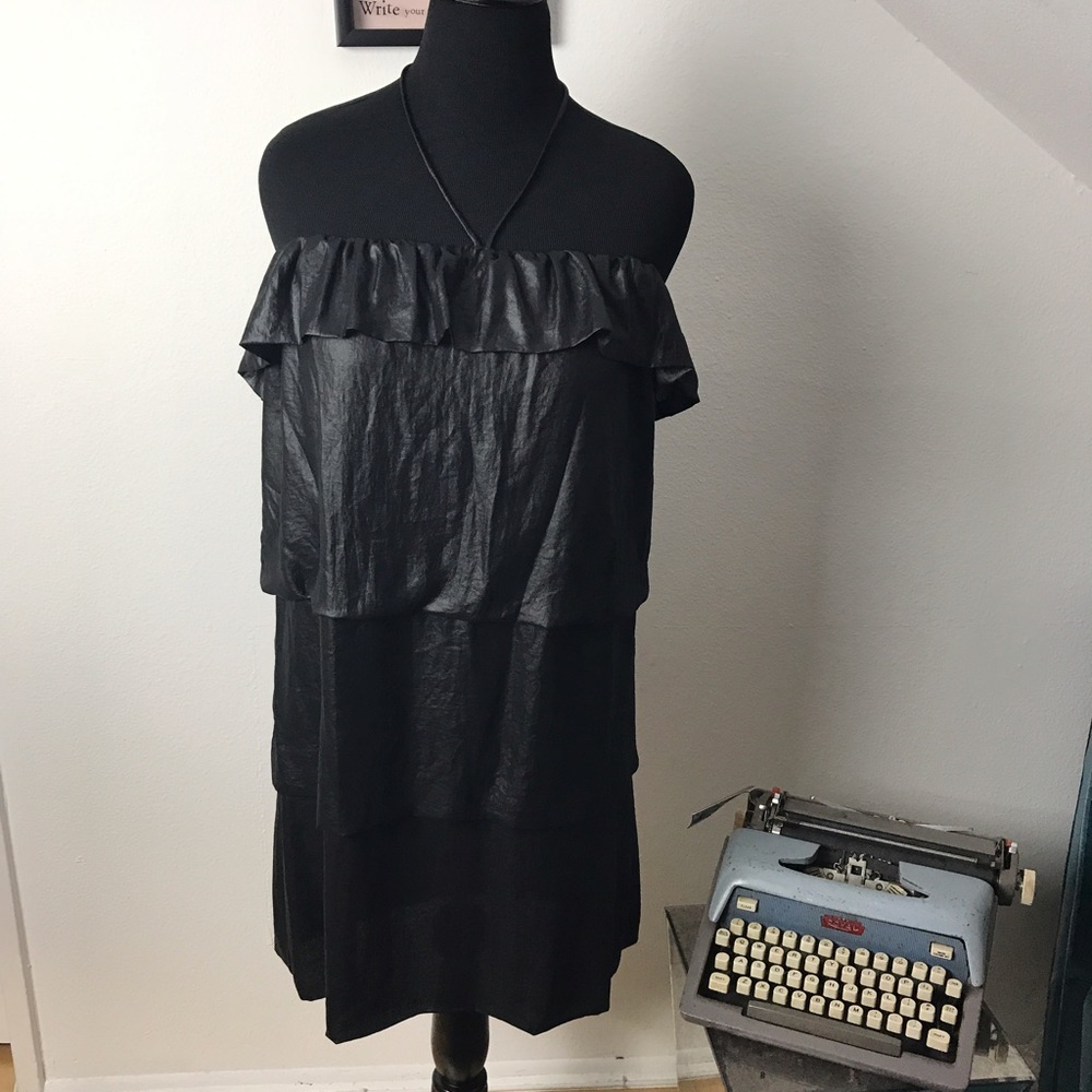 NWOT Collective Concepts Black Dress L