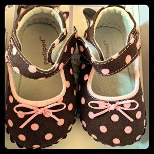 0-6 Month Pediped  Mark Jane Shoes Size 0-6 months