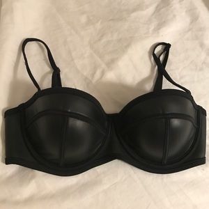 Black Triangl Bikini Top