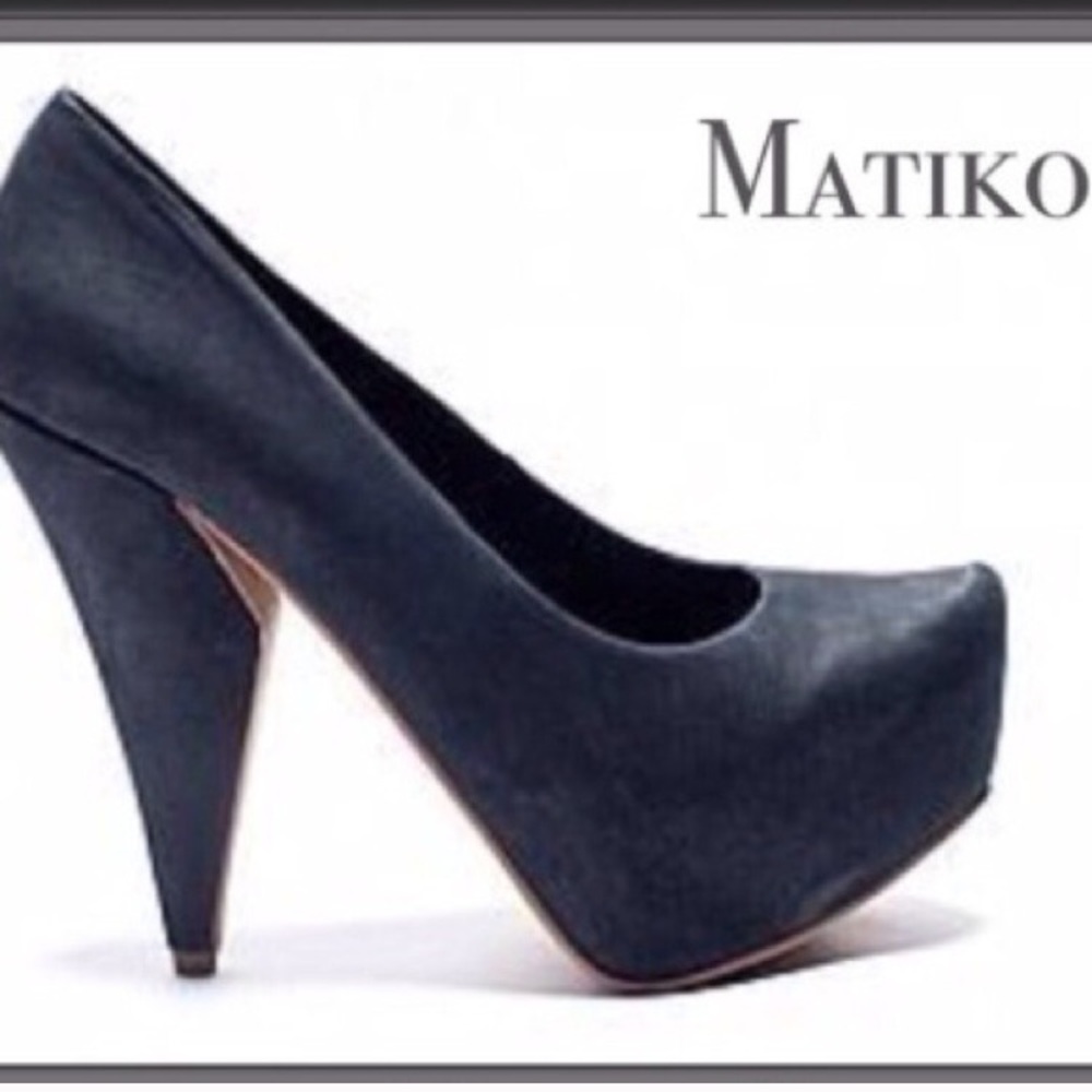 Matiko heels from LF. Black leather