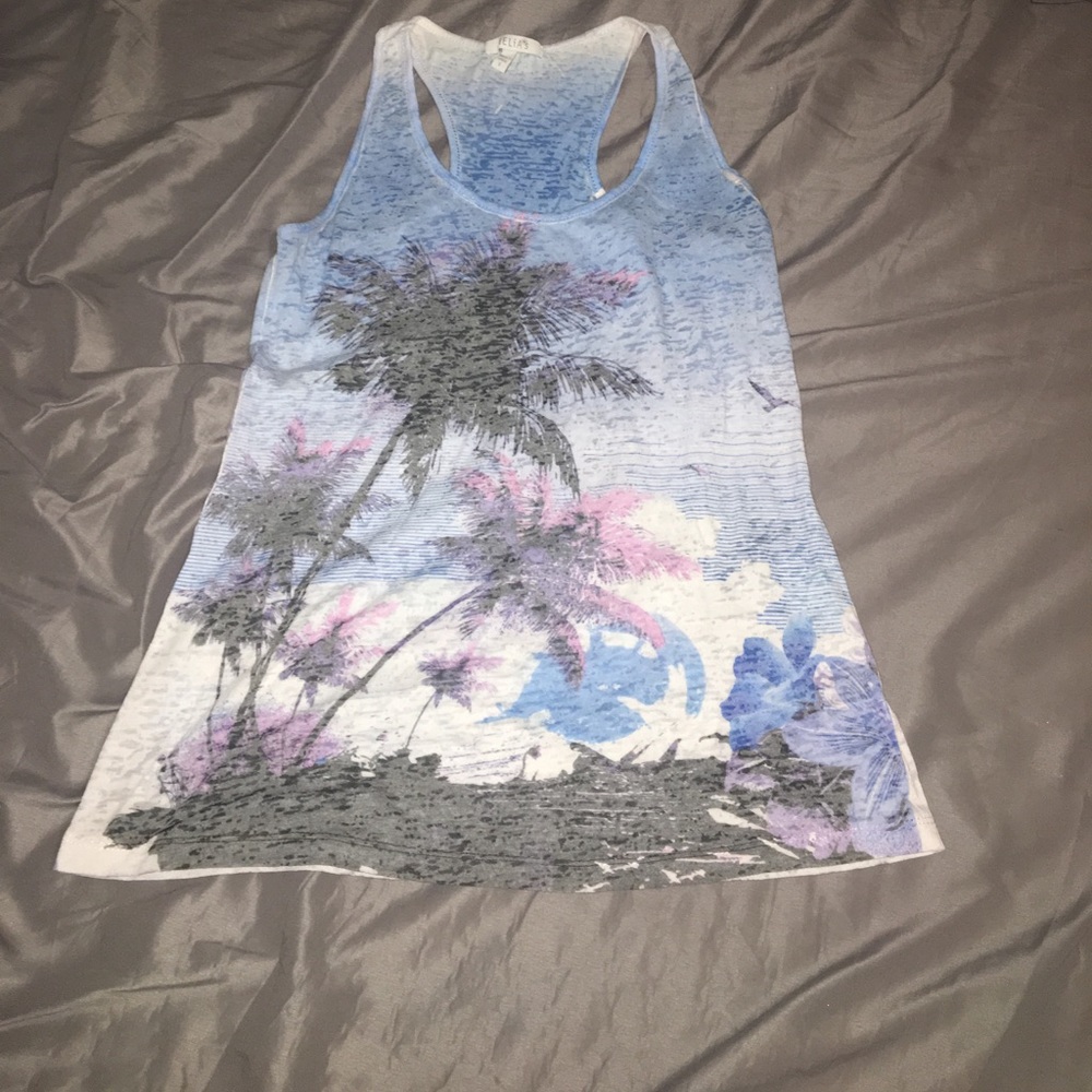 Graphic tank top