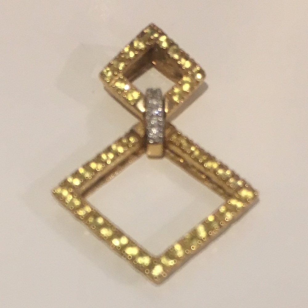 14k gold pendant
