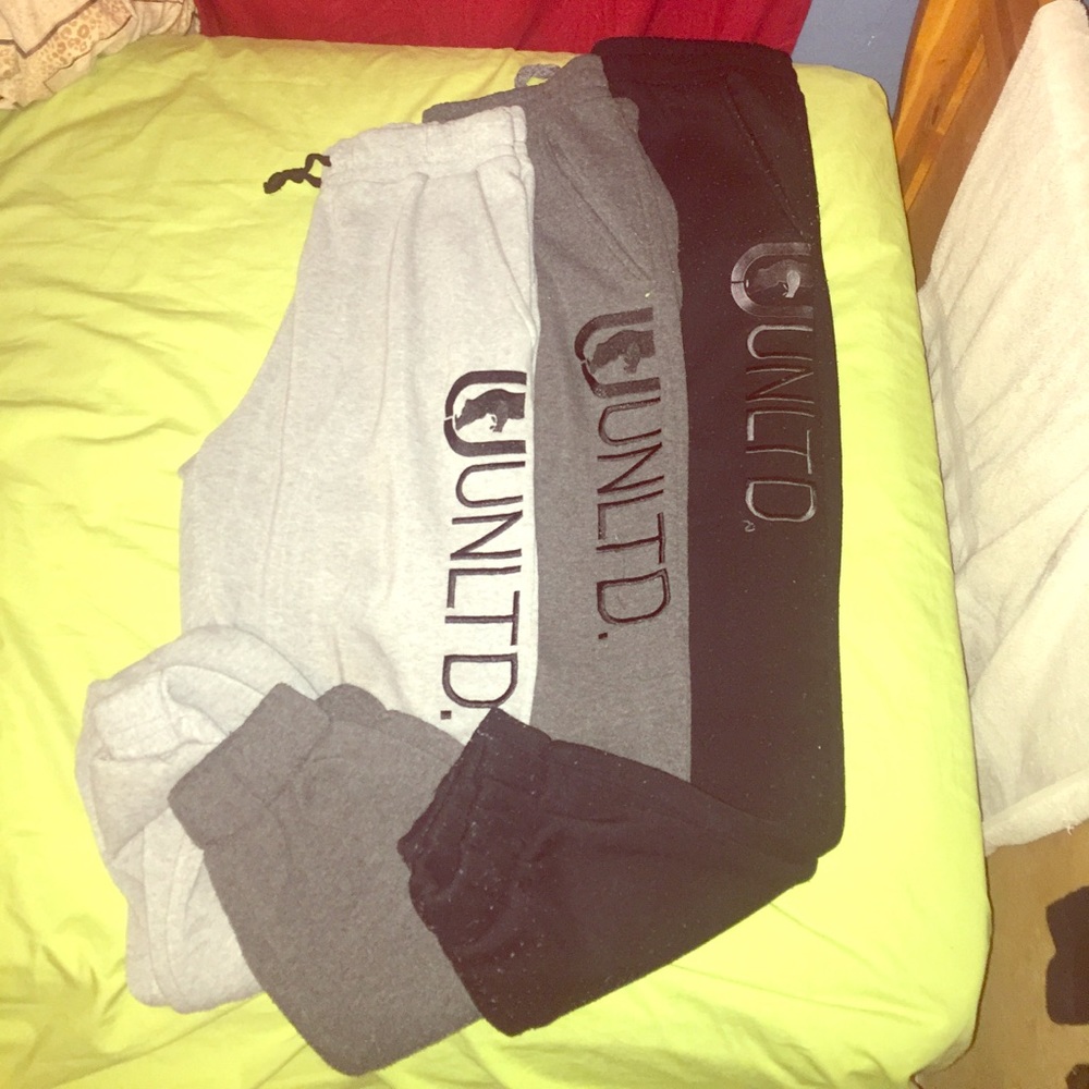 Black,dark gray,light gray jogger