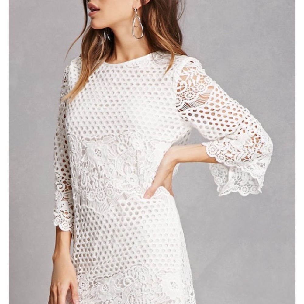 Crochet Shift Dress