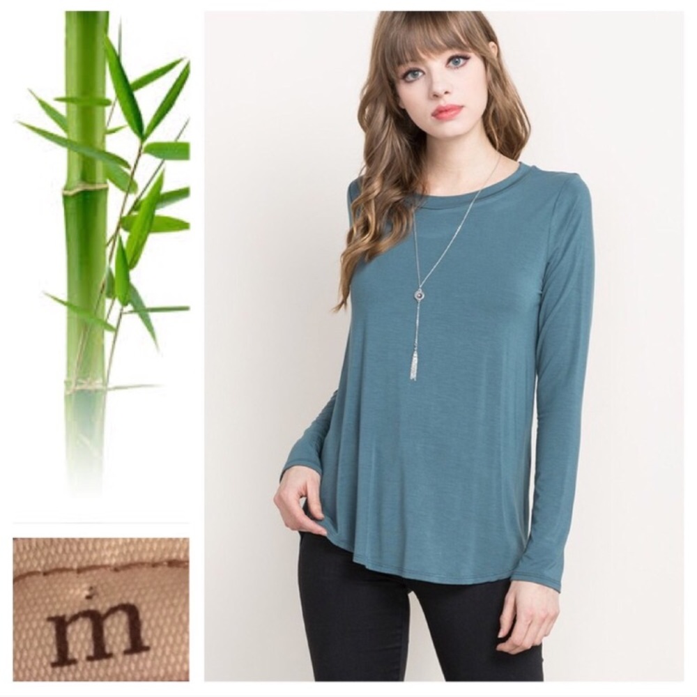 LAST // Teal Bamboo Staple LS