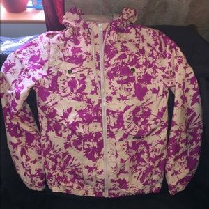 ❌SOLD❌Volcom Enemy Lines pink Windbreaker Jacket