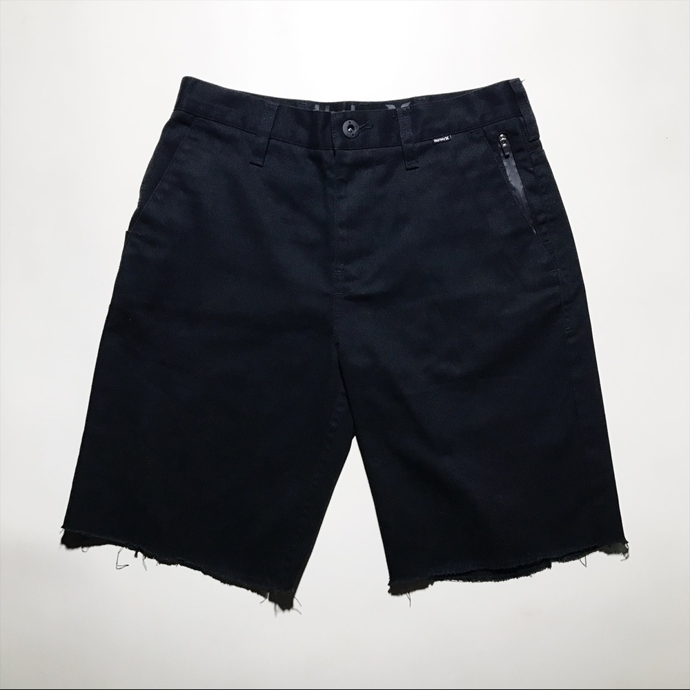 Hurley cutoff shorts