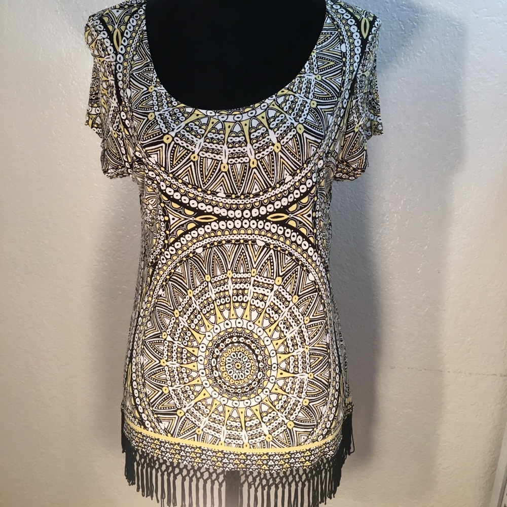Inc Mandala Design Boho Top