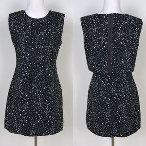 NWOT Kate Spade Saturday Black Galaxy Shift Dress