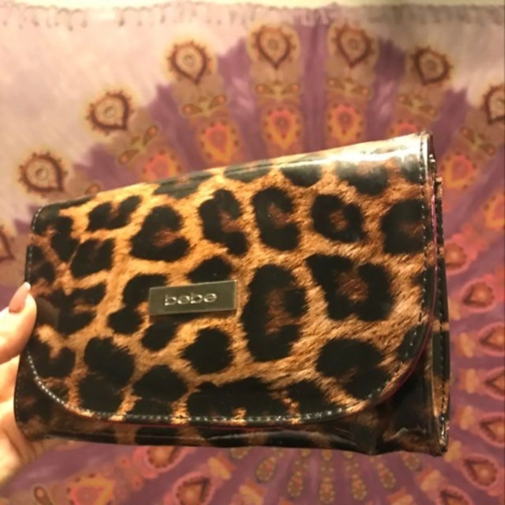 Bebe Cheetah Clutch