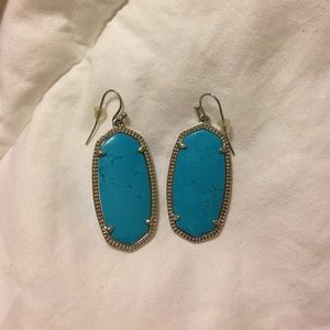 Kendra Scott Elle turquoise earrings