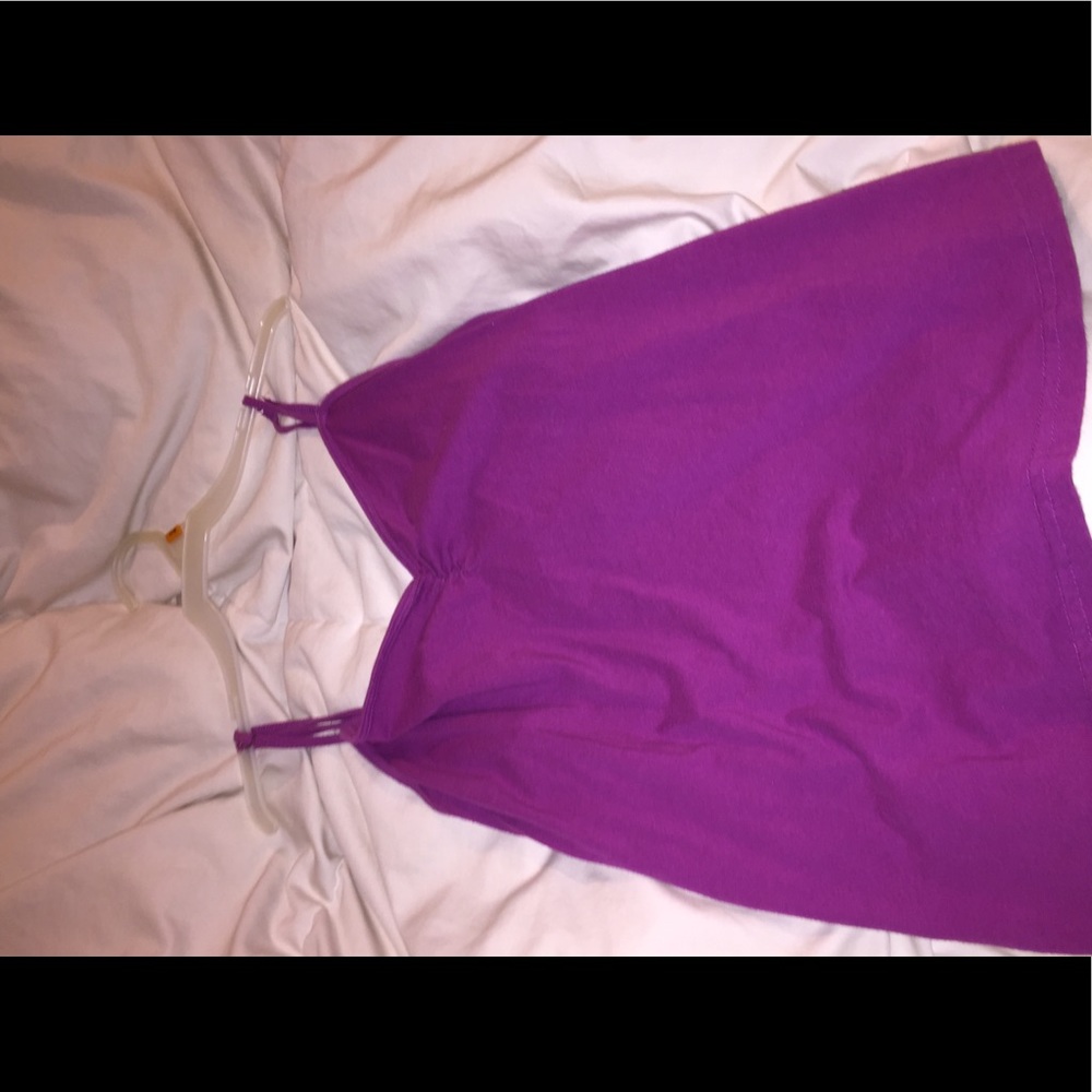 PURPLE TANK TOP