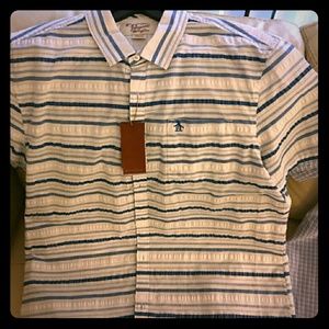 Men's Penguin Collared short sleeve