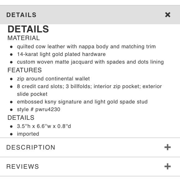 NWT Kate Spade Emerson Place Nisha - Picture 3 of 4