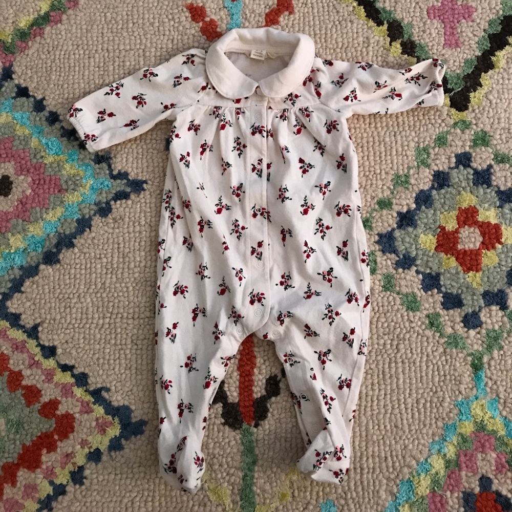 NeverWorn 100% Organic Cotton Peter Pan Collar PJs