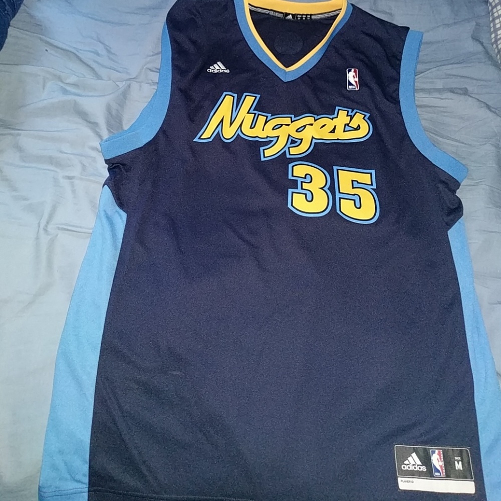 Kenneth Faried Denver Nuggets #35 Jersey - Medium