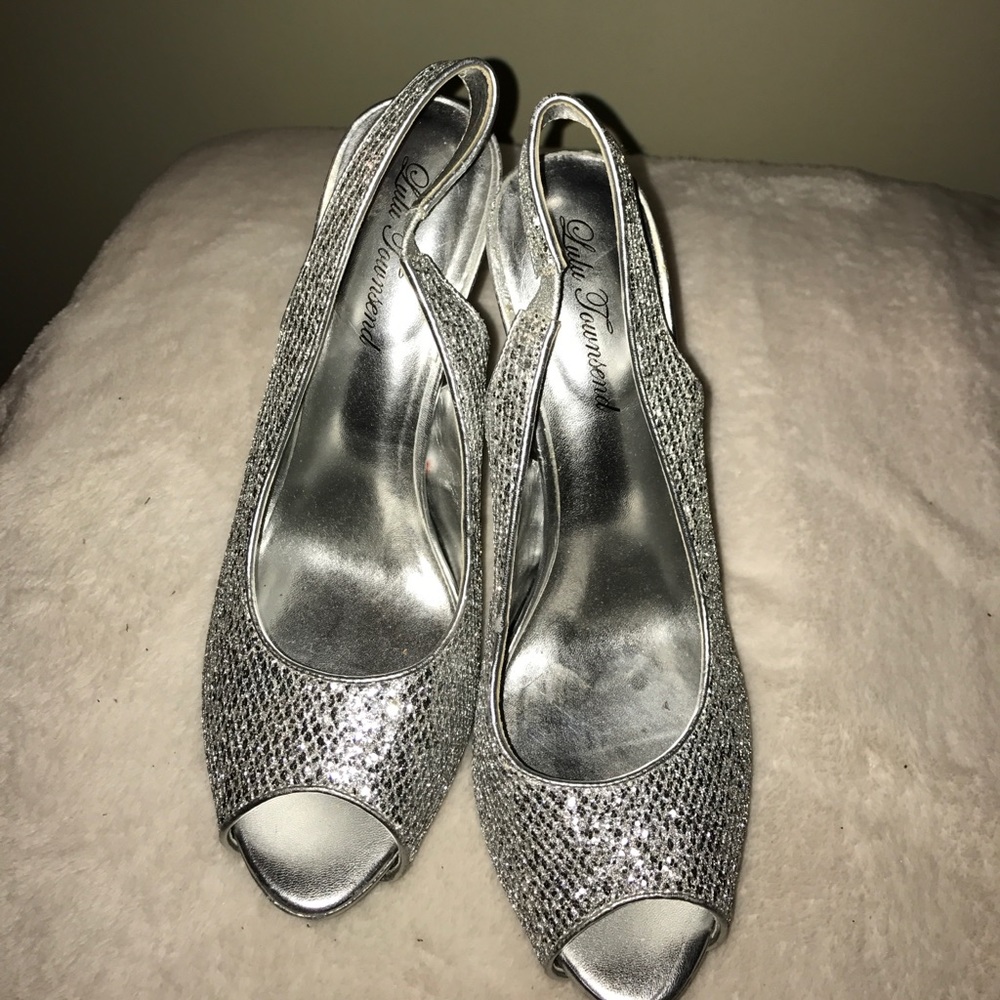 Silver heels