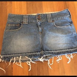 Abercrombie & Fitch Denim Skirt