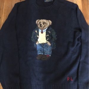 Polo preppy bear knit