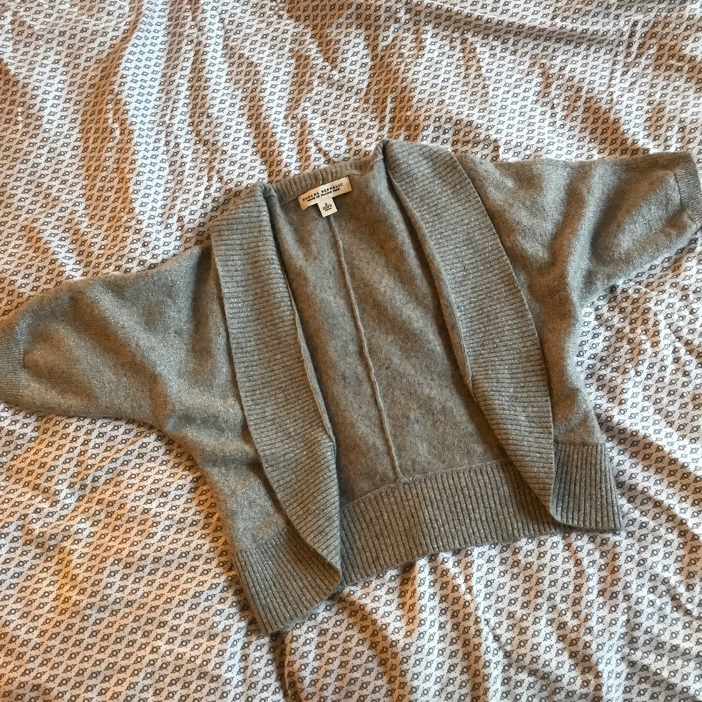 Banana Republic Gray Sweater Shrug