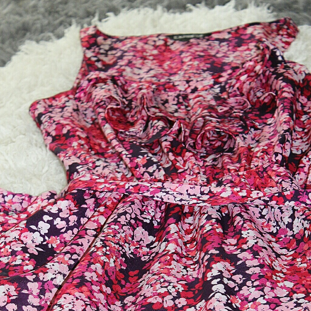 Beautiful Pink Floral Express dress