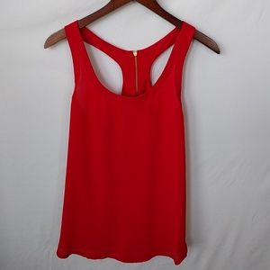 Back zip tank