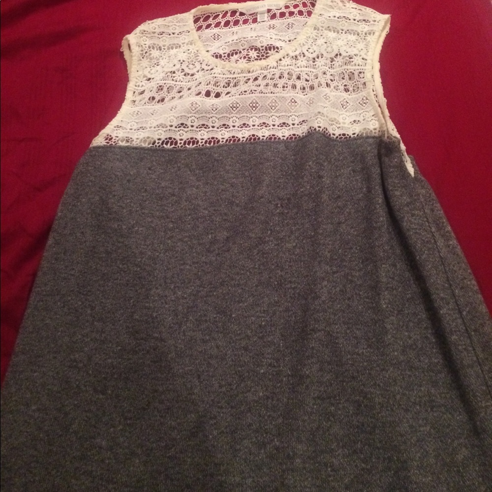 Grey cute dress