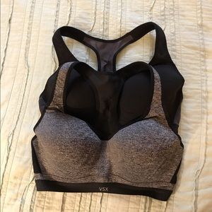 Bundle of 2 VS Sport bras 36D ✨EUC✨