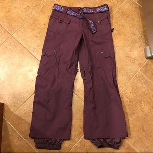 Woman's Burton Snowboard Pants / ski snow pants