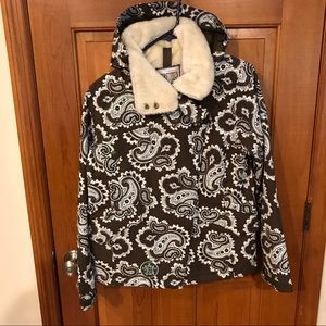 Burton Paisley snowboard / ski / snow jacket